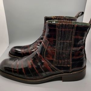 Kenneth Cole New York Dashing Eelskin Ankle Boot